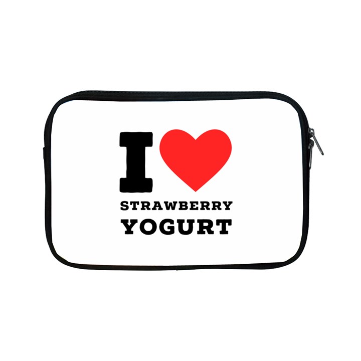 I love strawberry yogurt Apple iPad Mini Zipper Cases