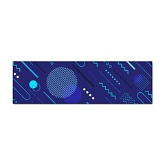 Classic-blue-background-abstract-style Sticker Bumper (100 Pack) by Salman4z