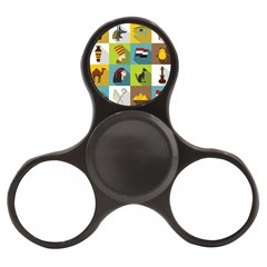 Egypt-travel-items-icons-set-flat-style Finger Spinner by Salman4z