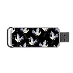 Crane Pattern Portable Usb Flash (two Sides) by Salman4z