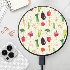 Vegetables Wireless Fast Charger(black) by SychEva