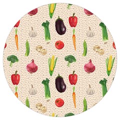 Vegetables Round Trivet by SychEva