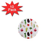 Vegetable 1  Mini Magnet (10 Pack)  by SychEva