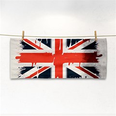 Union Jack England Uk United Kingdom London Hand Towel by Ravend