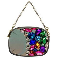 Colorful Diamonds Chain Purse (two Sides) by Sparkle