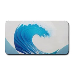 Wave Tsunami Tidal Wave Ocean Sea Water Medium Bar Mat by Ravend