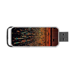 Data Abstract Abstract Background Background Portable Usb Flash (two Sides) by Ravend