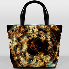 Science Fiction Background Fantasy Bucket Bag by danenraven