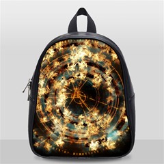 Science Fiction Background Fantasy School Bag (small) by danenraven