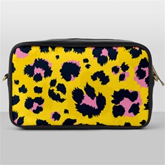 Leopard-print-seamless-pattern Toiletries Bag (one Side) by Salman4z