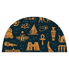 Dark-seamless-pattern-symbols-landmarks-signs-egypt Anti Scalding Pot Cap by Salman4z