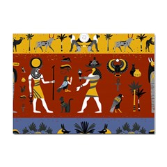 Ancient-egyptian-religion-seamless-pattern Sticker A4 (100 Pack) by Salman4z