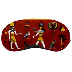 Ancient-egyptian-religion-seamless-pattern Sleeping Mask by Salman4z