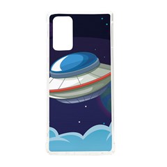 Ufo-alien-spaceship-galaxy Samsung Galaxy Note 20 Tpu Uv Case by Salman4z