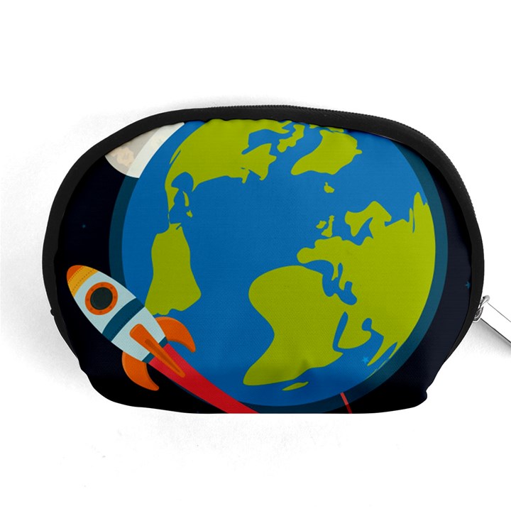 Spaceship-design Accessory Pouch (Medium)