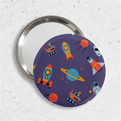 Space-seamless-pattern 2 25  Handbag Mirrors by Salman4z