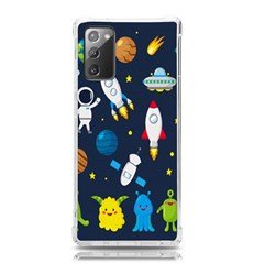 Big-set-cute-astronauts-space-planets-stars-aliens-rockets-ufo-constellations-satellite-moon-rover-v Samsung Galaxy Note 20 Tpu Uv Case by Salman4z