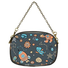 Space-seamless-pattern Chain Purse (two Sides) by Salman4z