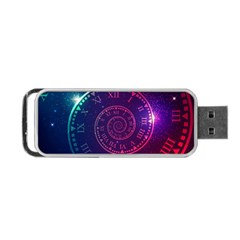 Time-machine Portable Usb Flash (one Side) by Salman4z