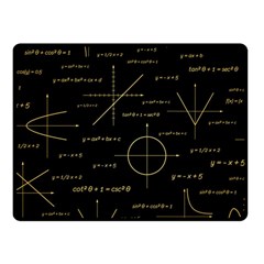 Abstract-math Pattern Fleece Blanket (small) by Salman4z