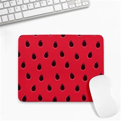 Seamless-watermelon-surface-texture Small Mousepad by Salman4z