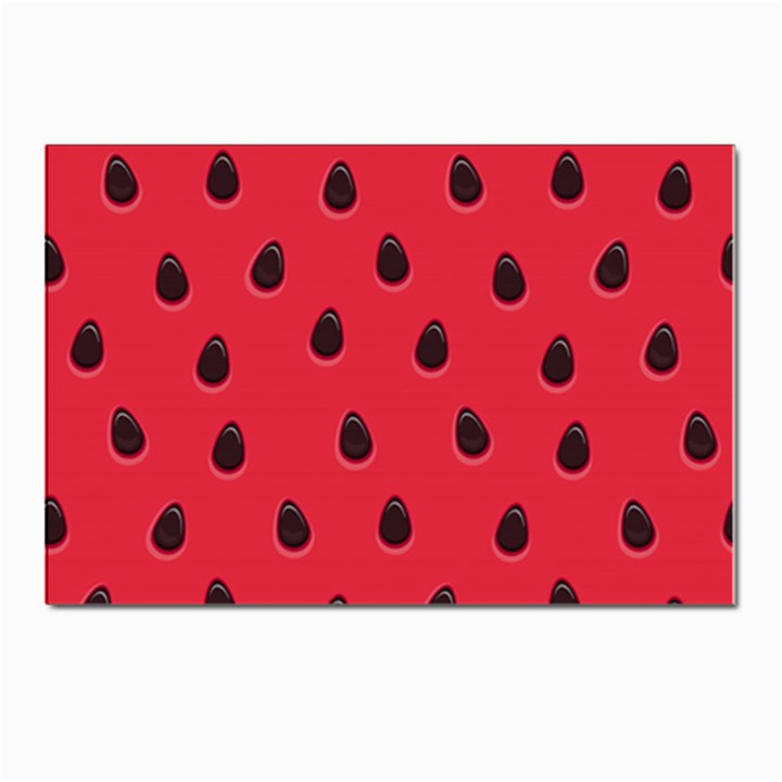 Seamless-watermelon-surface-texture Postcards 5  x 7  (Pkg of 10)