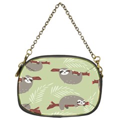 Sloths-pattern-design Chain Purse (two Sides) by Salman4z