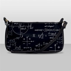 Mathematical-seamless-pattern-with-geometric-shapes-formulas Shoulder Clutch Bag by Salman4z