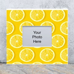 Lemon-fruits-slice-seamless-pattern White Wall Photo Frame 5  X 7  by Salman4z