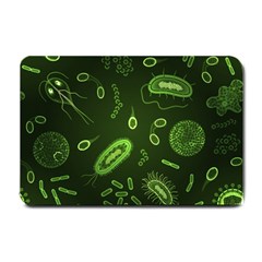 Bacteria-virus-seamless-pattern-inversion Small Doormat by Salman4z