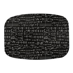 Math-equations-formulas-pattern Mini Square Pill Box by Salman4z