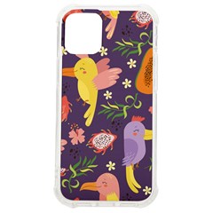 Exotic-seamless-pattern-with-parrots-fruits Iphone 12 Mini Tpu Uv Print Case	 by Salman4z