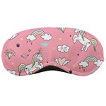 Cute-unicorn-seamless-pattern Sleeping Mask Front