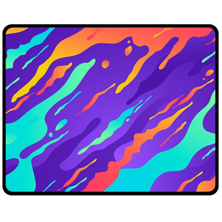 Multicolored-abstract-background Two Sides Fleece Blanket (Medium)