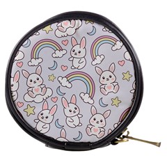 Seamless-pattern-with-cute-rabbit-character Mini Makeup Bag by Salman4z