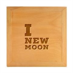 I Love New Moon Wood Photo Frame Cube by ilovewhateva