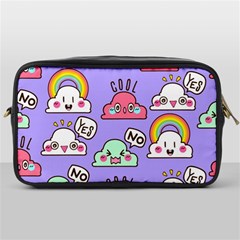 Cloud-seamless-pattern -- Toiletries Bag (one Side) by Salman4z