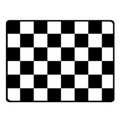 Chess-board-background-design Fleece Blanket (small) by Salman4z