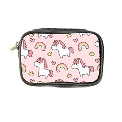 Cute-unicorn-rainbow-seamless-pattern-background Coin Purse by Salman4z