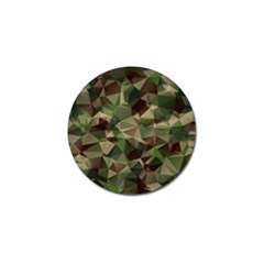 Abstract-vector-military-camouflage-background Golf Ball Marker by Salman4z