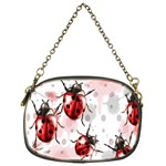 Ladybugs-pattern-texture-watercolor Chain Purse (One Side) Front