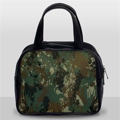 Camouflage-splatters-background Classic Handbag (two Sides) by Salman4z