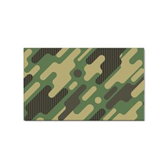 Camouflage-pattern-background Sticker Rectangular (10 Pack) by Salman4z