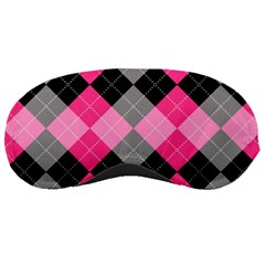 Seamless-argyle-pattern Sleeping Mask by Salman4z