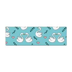 Elegant Swan Pattern Design Sticker Bumper (100 Pack) by pakminggu