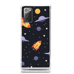 Cosmos Rockets Spaceships Ufos Samsung Galaxy Note 20 Tpu Uv Case by pakminggu