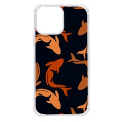 Background Pattern Texture Design Wallpaper Fish Iphone 13 Pro Max Tpu Uv Print Case by pakminggu