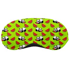 Watermelon Panda Background Wallpaper Sleeping Mask by pakminggu