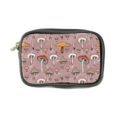 Mushrooms Autumn Fall Pattern Seamless Decorative Coin Purse by pakminggu