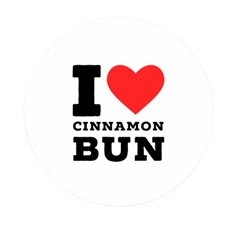 I Love Cinnamon Bun Mini Round Pill Box (pack Of 5) by ilovewhateva